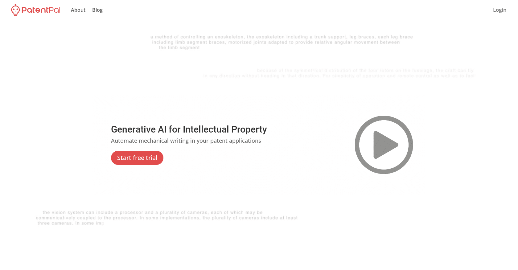 Patentpal screenshot