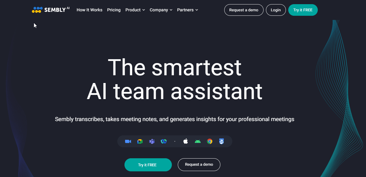 Sembly AI screenshot